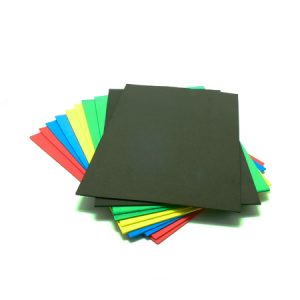 CRAFOAM Foam Eva Sheet A4 x 10's Basic Colors Red, Blue, Yellow, Green, Black x 2pcs each